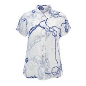 NWOT cabi sheer boating button down